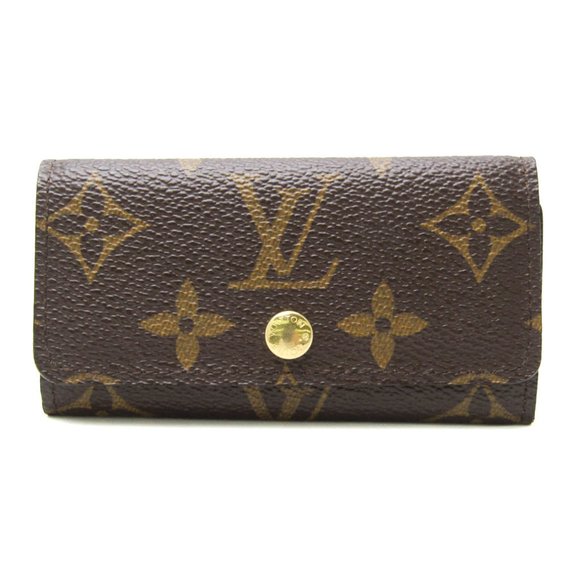 Louis Vuitton Monogram Multicles 4 M62631 MenWomen Monogram Key Case Monogram